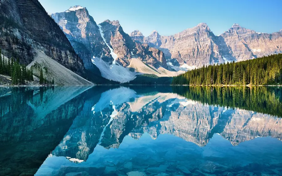 Moraine Lake in Banff National Park